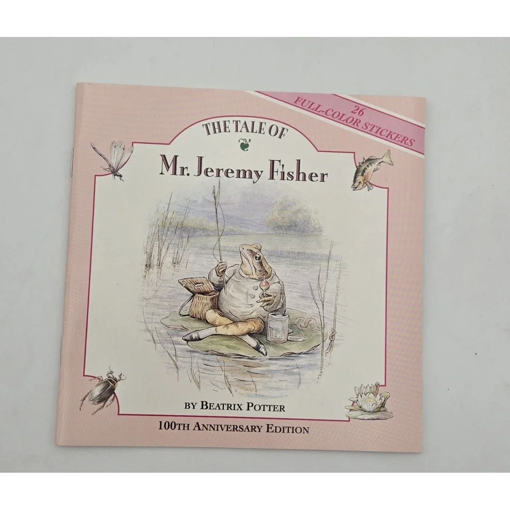 Beatrix Potter Peter Rabbit‎ and Friends 100th Anniversary Sticker Book Set 8pc